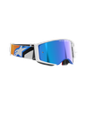 Alpinestars Supertech Corp MX Goggles Black/Orange Mirror Blue