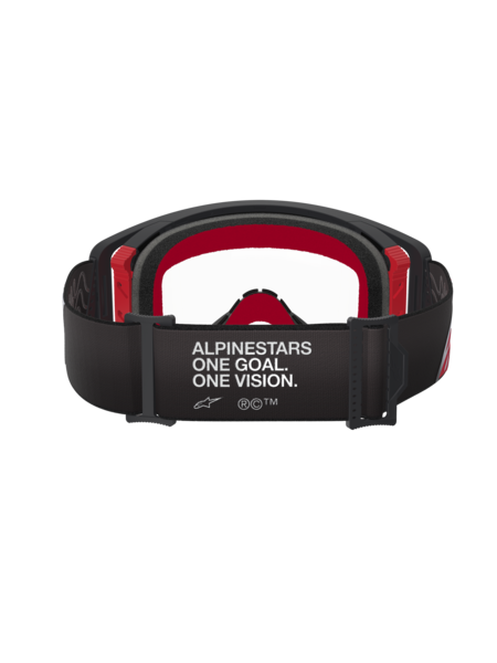 Alpinestars Supertech Corp MX Goggles Black/Red Mirror Silver