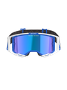 Alpinestars Vision 8 Corp MX Goggles Blue/White Mirror Blue