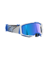 Alpinestars Vision 8 Corp MX Goggles Blue/White Mirror Blue