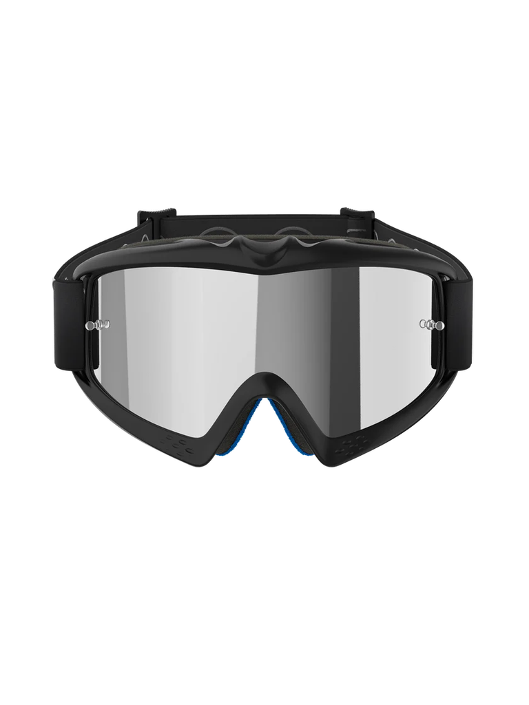 Alpinestars Youth Vision Corp MX Goggles Black Mirror Silver