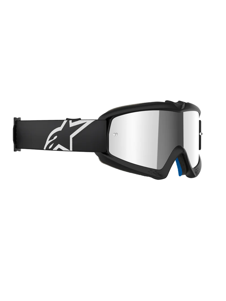 Alpinestars Youth Vision Corp MX Goggles Black Mirror Silver