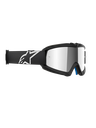 Alpinestars Youth Vision Corp MX Goggles Black Mirror Silver
