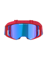 Alpinestars Supertech Corp Goggles Red/Blue Mirror Blue