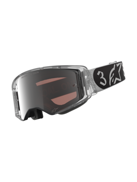 Alpinestars Supertech Deegan Goggles Silver/Black Mirror Silver