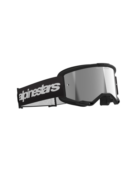 Alpinestars Vision 3 Wordmark Goggles Black Mirror Silver