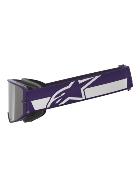 Alpinestars Goggles Supertech Hunta Purple/White Mirror Silver