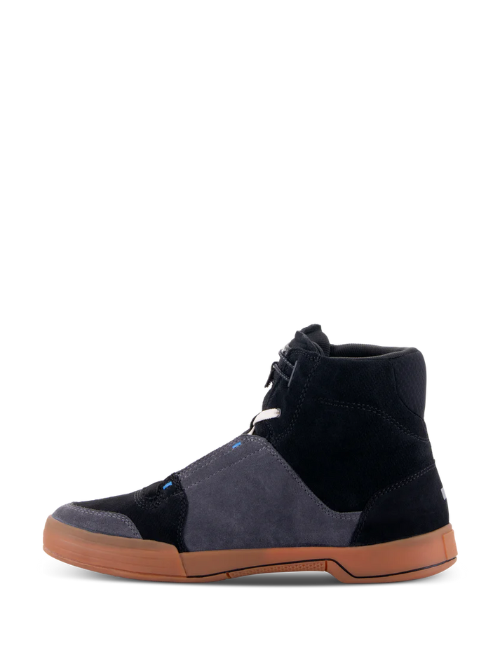 Alpinestars Chrome Shoes Black/Asphalt/Gum Blue