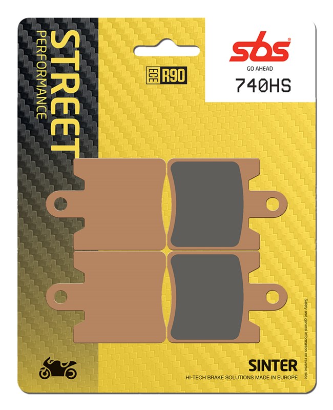 SBS Brake Pad FA283 Street Sinter Front