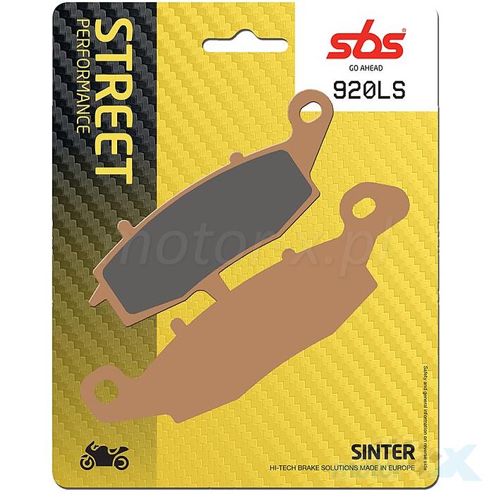 SBS Brake Pad 920LS Street Sinter Rear