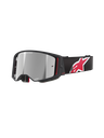 Alpinestars Supertech Corp MX Goggles Black/Red Mirror Silver