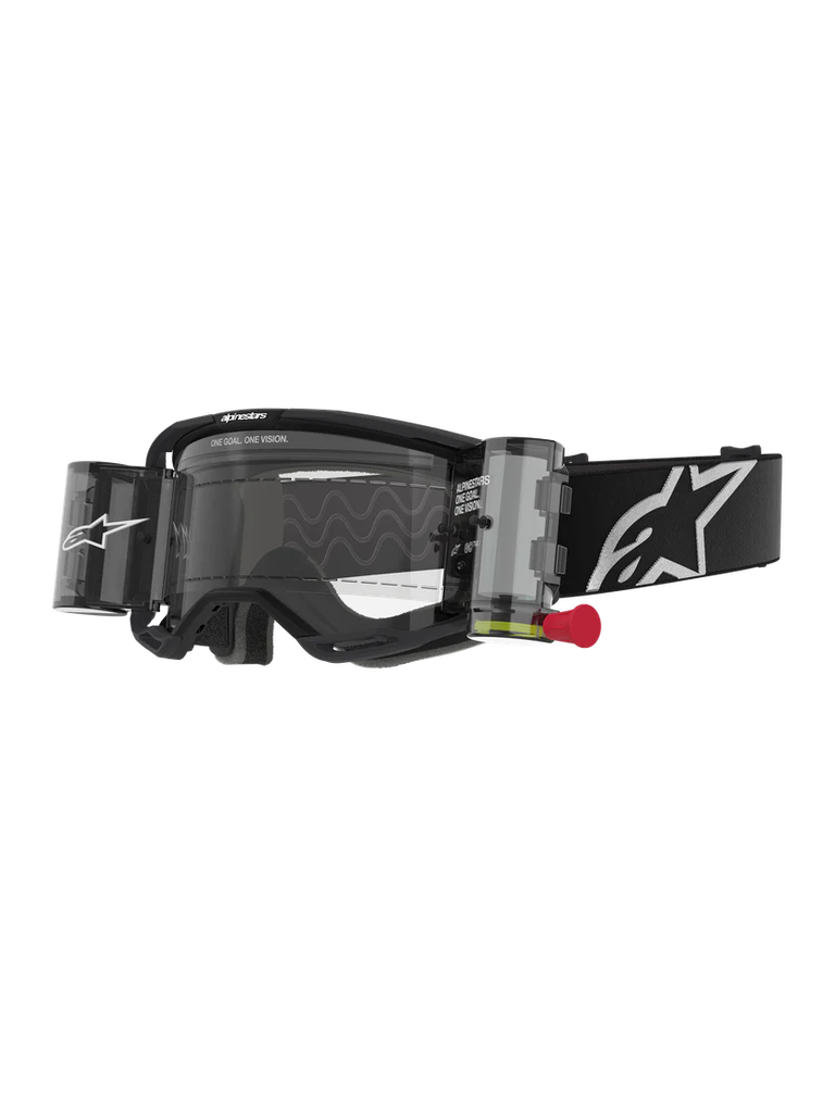 Alpinestars Goggles Vision 8 Corp Black Clear Roll Off
