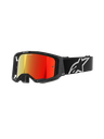 Alpinestars Vision 8 Corp MX Goggles Black Mirror Red