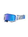 Alpinestars Vision 8 Corp MX Goggles Blue/White Mirror Blue