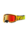 Alpinestars Vision 8 Corp MX Goggles Yellow/Pink Mirror Red