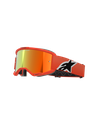 Alpinestars Vision 5 Corp MX Goggles Orange Mirror Red