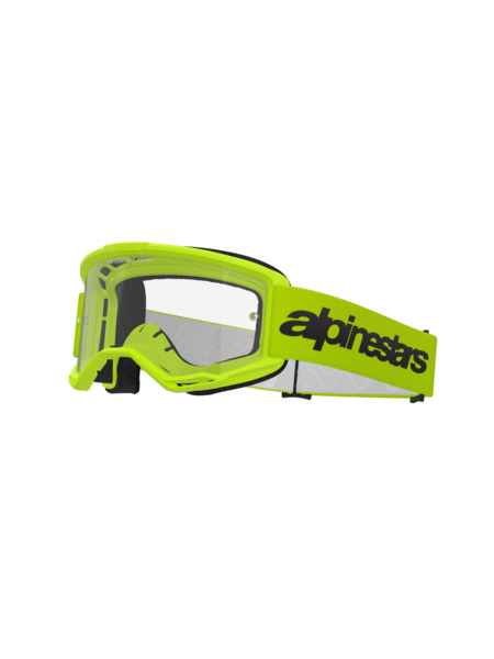 Alpinestars Goggles Vision 3 Wordmark Yellow Clear