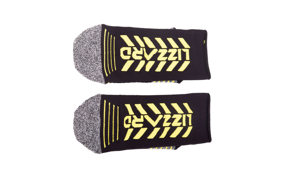 Lizzard Brace Socks Black/Yellow
