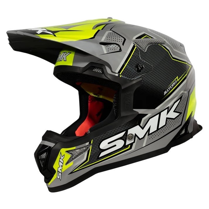SMK Allterra MX Helmet Maverix GL624
