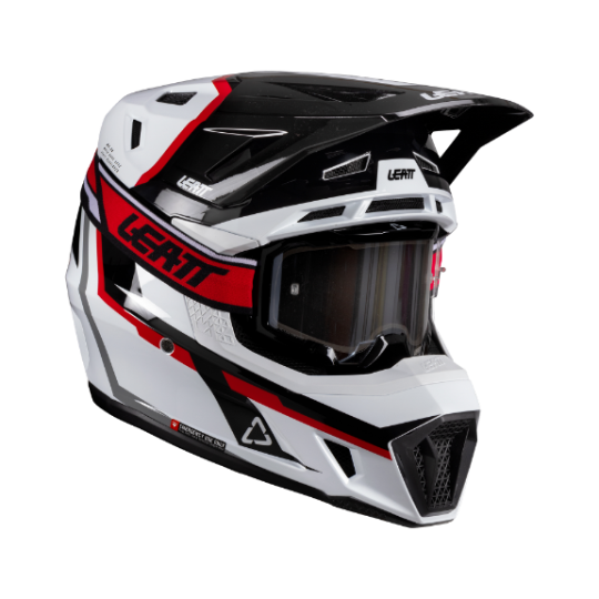 Leatt MX Helmet Kit Moto 7.5 V26 White/Red