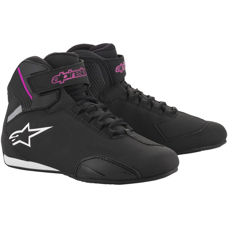 Alpinestars Motorcycle Sneakers Sektor Ladies Black/Pink