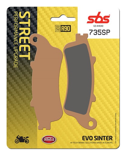 [SBS-735SP] SBS Brake Pad FA261 Street Evo Sinter Front