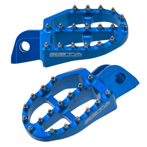 [ZET-ZE93-1819] Zeta Alu Foot Pegs KTM/Husq/GasGas H-Blue