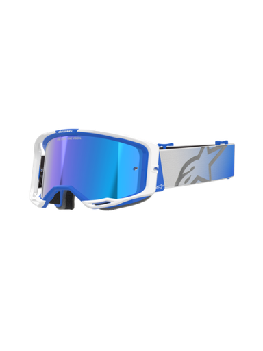 [ALP-AS5101625/7274] Alpinestars Vision 8 Corp MX Goggles Blue/White Mirror Blue