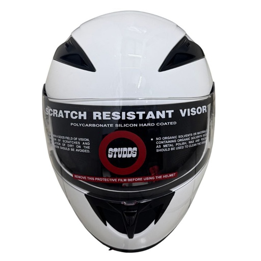 [SMK-SKSCORPIONWHT] SMK Scorpion Full Face Helmet White