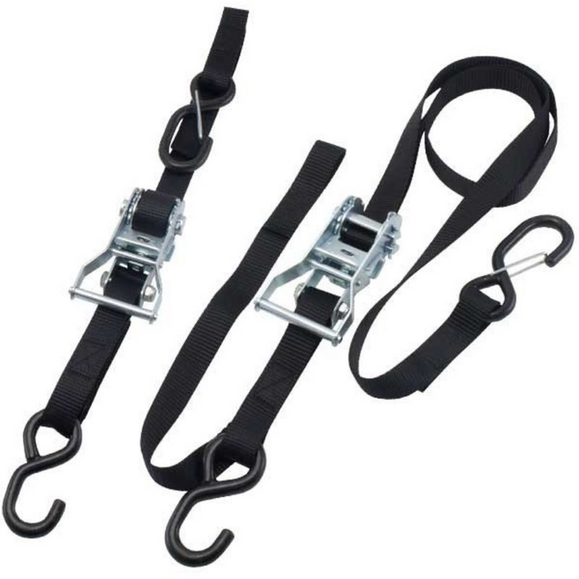 DRC T2 Ratchet Tiedown Black