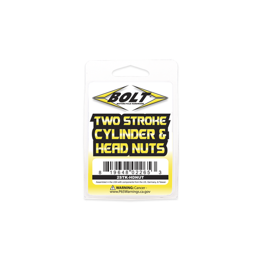 [BOL-2STK-HDNUT] Bolt Two Stroke Cylinder & Head Nuts