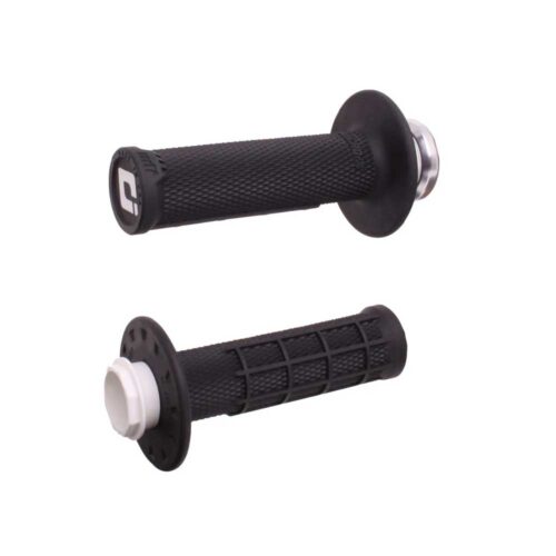 [ODI-H36MXB] Odi Half Waffle Lock-On Micro-X MX Grips Black