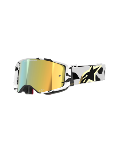 [ALP-AS5100325/2044] Alpinestars Goggles Supertech Corp White/Gold Mirror Gold