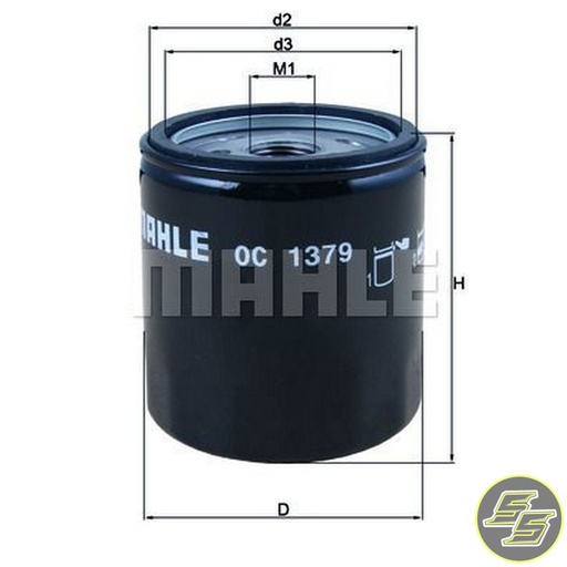 [MAH-OC1379] Mahle Oil Filter OC1379