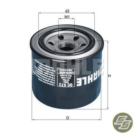 [MAH-OC573] Mahle Oil Filter OC573