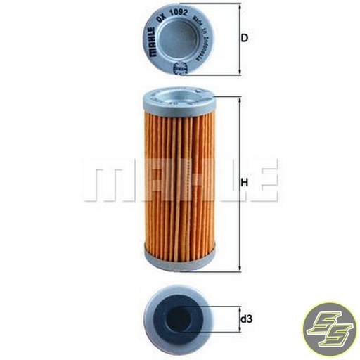 [MAH-OX1092] Mahle Oil Filter OX1092