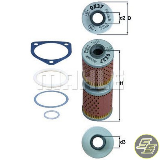 [MAH-OX37D] Mahle Oil Filter OX37D