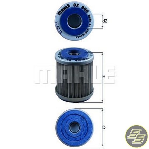 [MAH-OX800] Mahle Oil Filter OX800