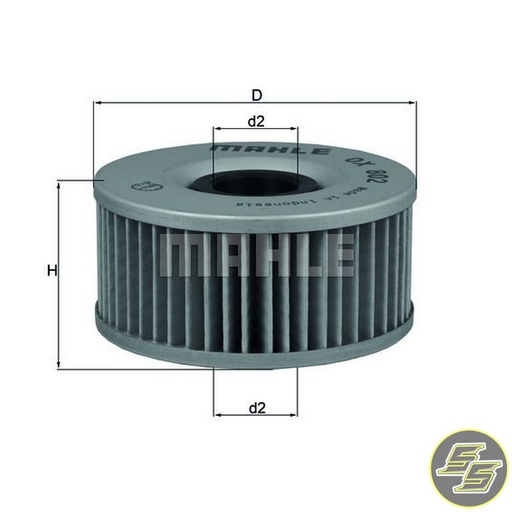 [MAH-OX802] Mahle Oil Filter OX802