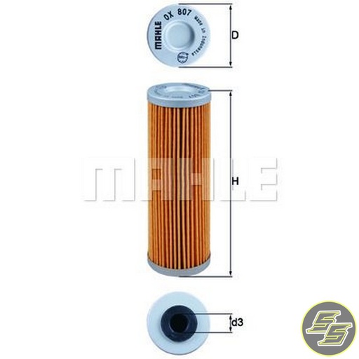 [MAH-OX807] Mahle Oil Filter OX807